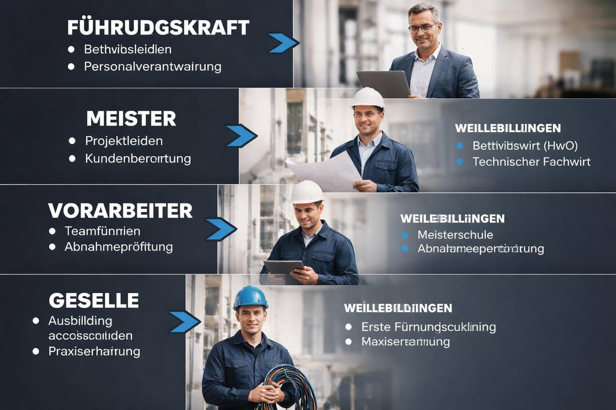 Karriereentwicklung Elektrohandwerk