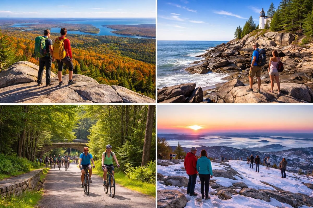 Acadia outdoor activities