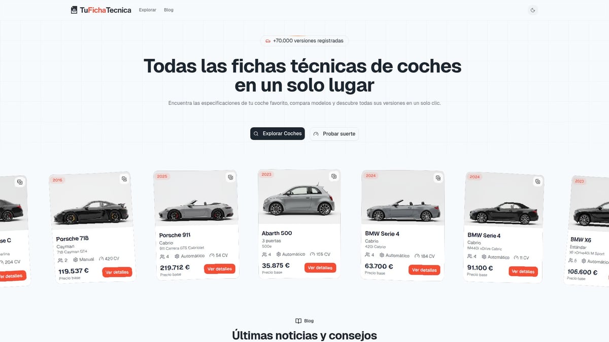 8 Top Mercedes Que Debes Conocer en 2025 - Descubre toda la información técnica de Mercedes en TuFichaTecnica