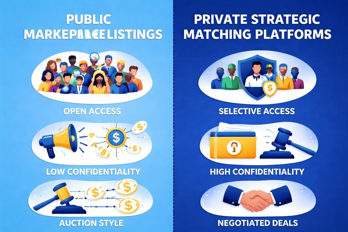 Business sale platform comparison