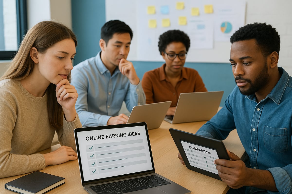 How to Choose the Best Online Earning Idea for You