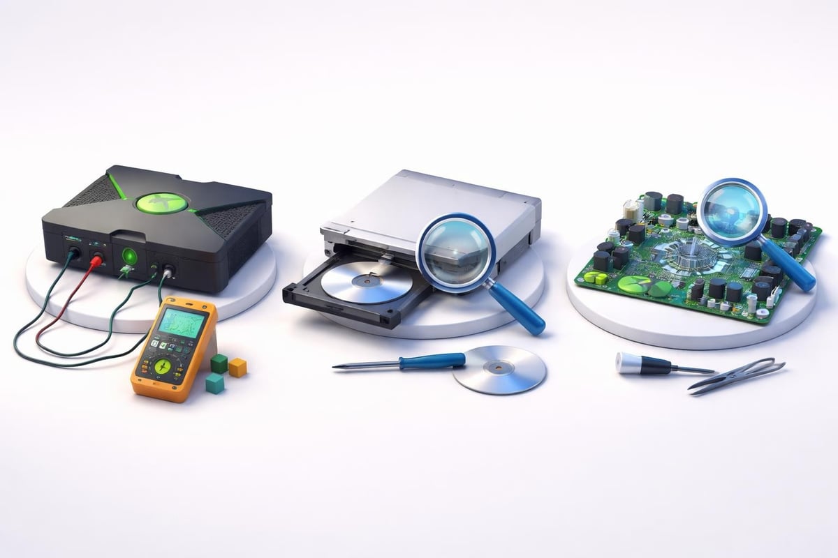 Original Xbox diagnostic process