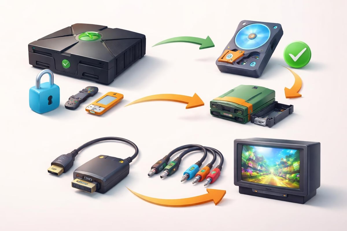 Xbox enhancement workflow