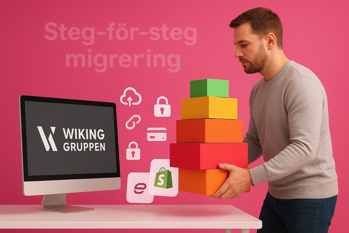 Steg-för-Steg: Migrera från Wikinggruppen till Shopify