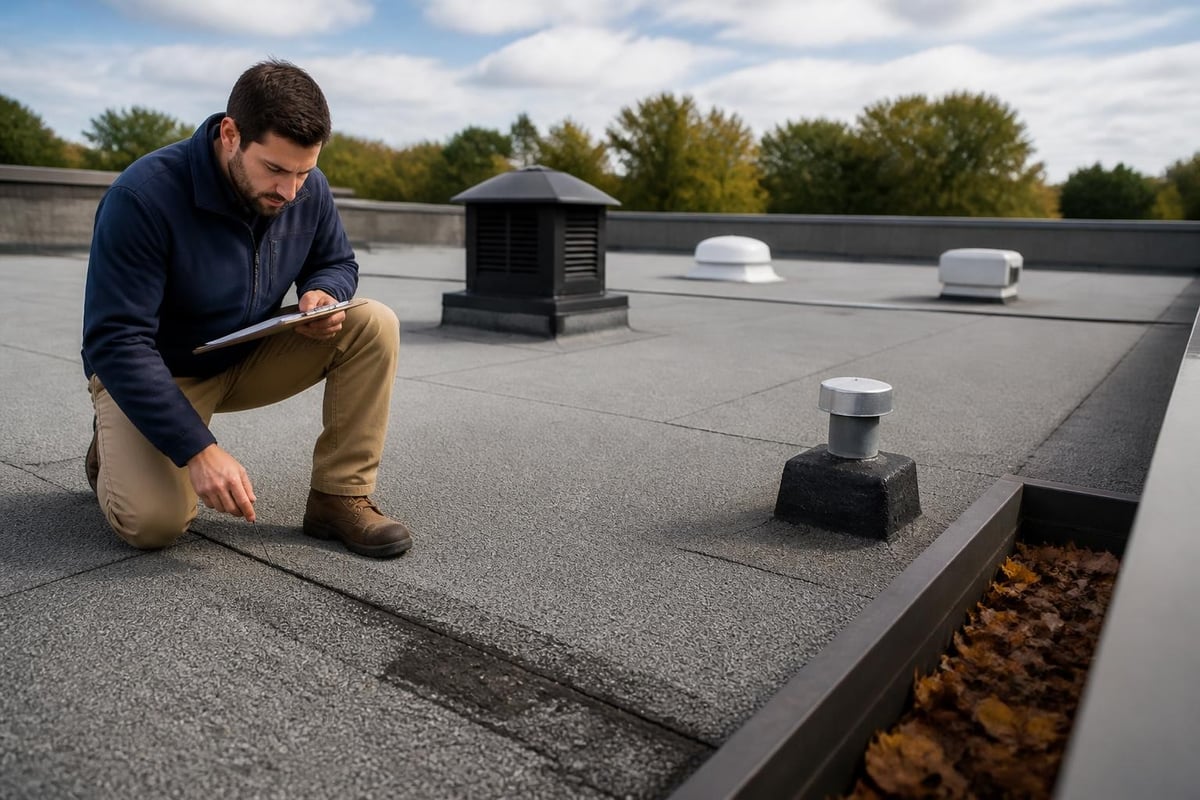 Asphalt roof maintenance checklist