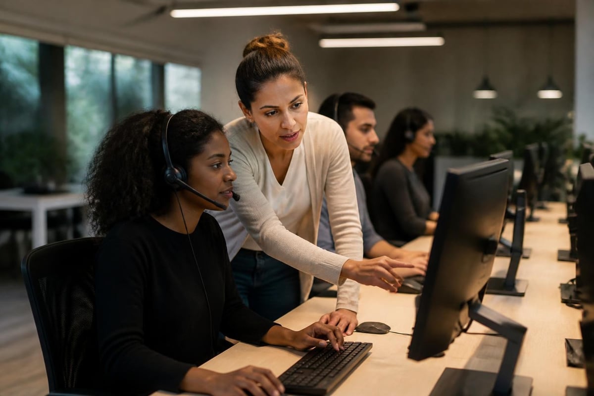 Agent training and development