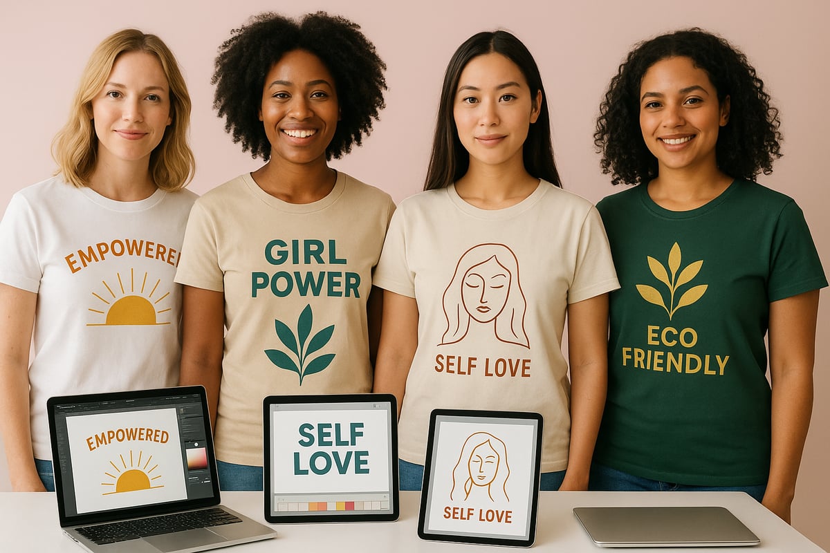 Design Inspiration and Customisation Trends for Women’s T-Shirts