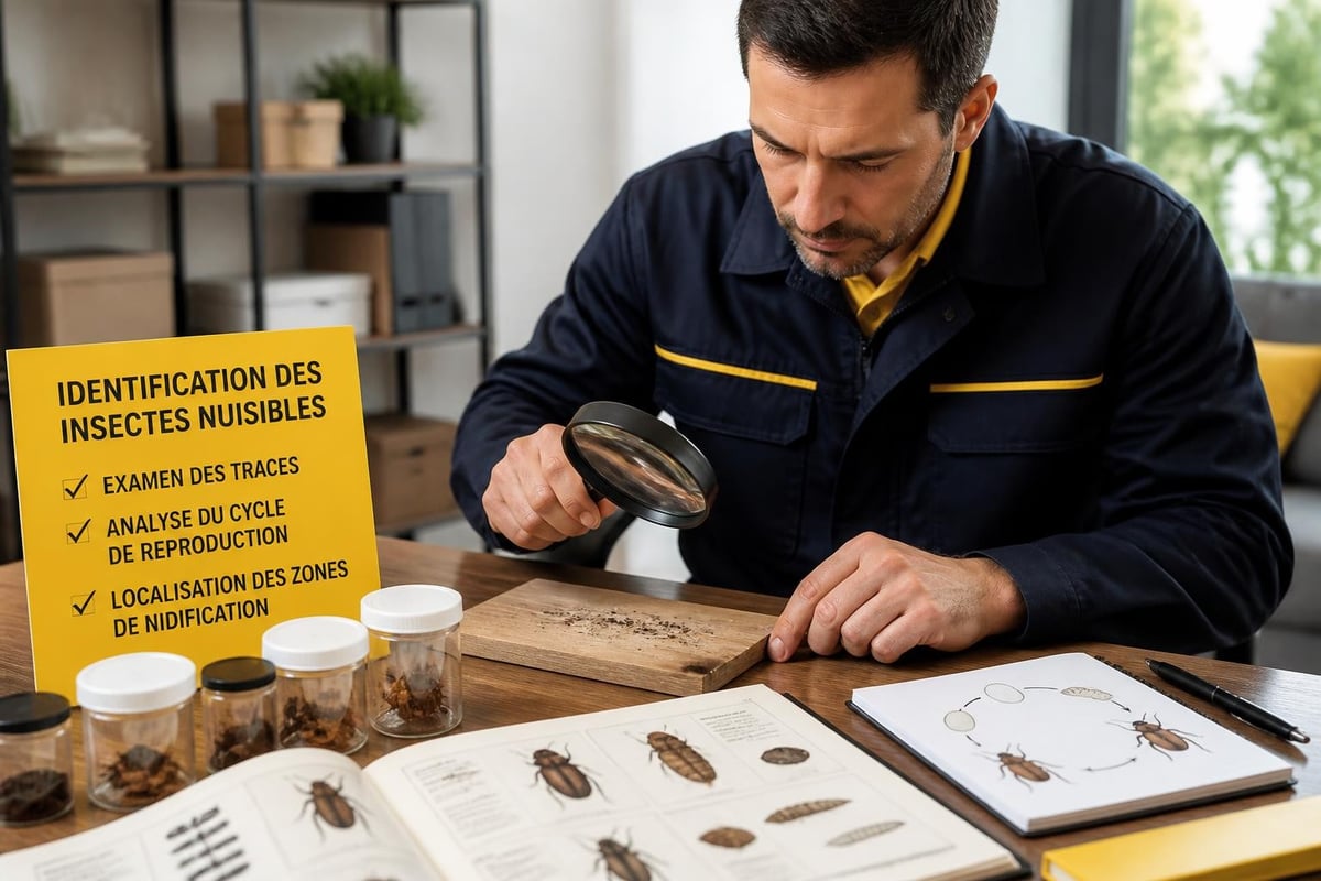 Processus d'identification des insectes nuisibles