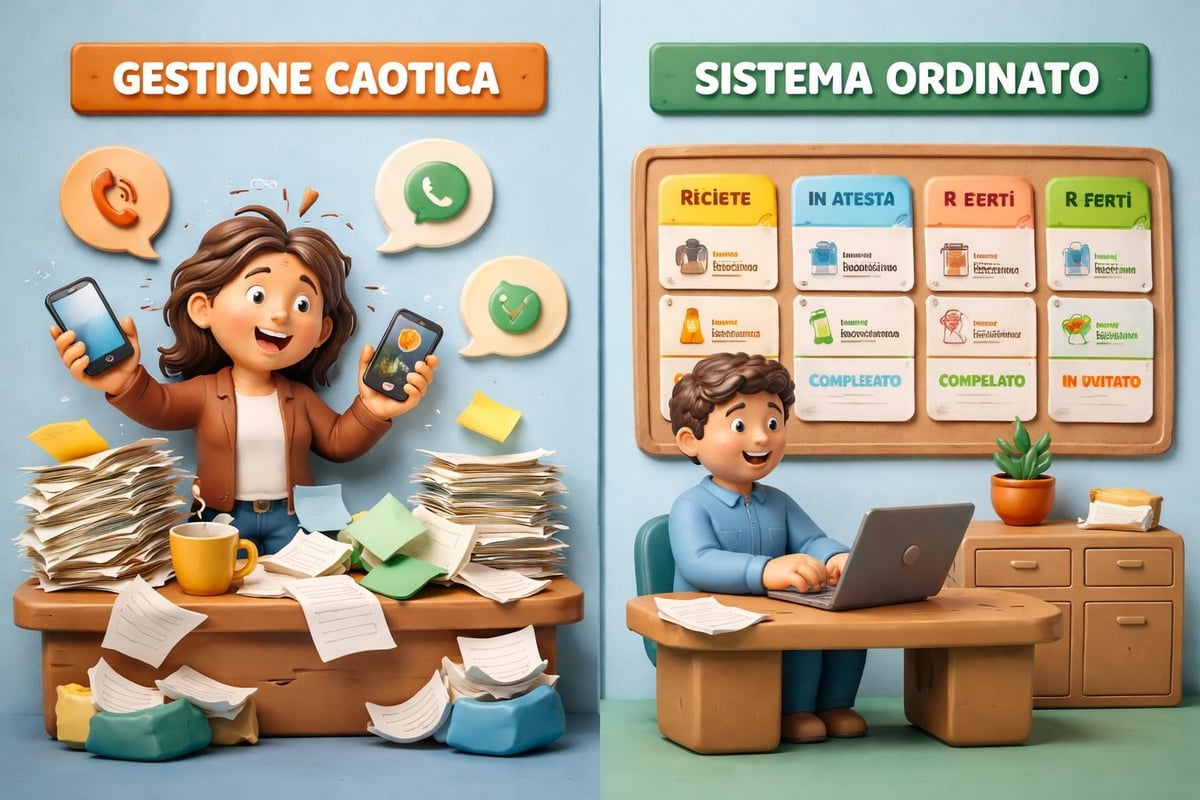 Organizzazione richieste medico