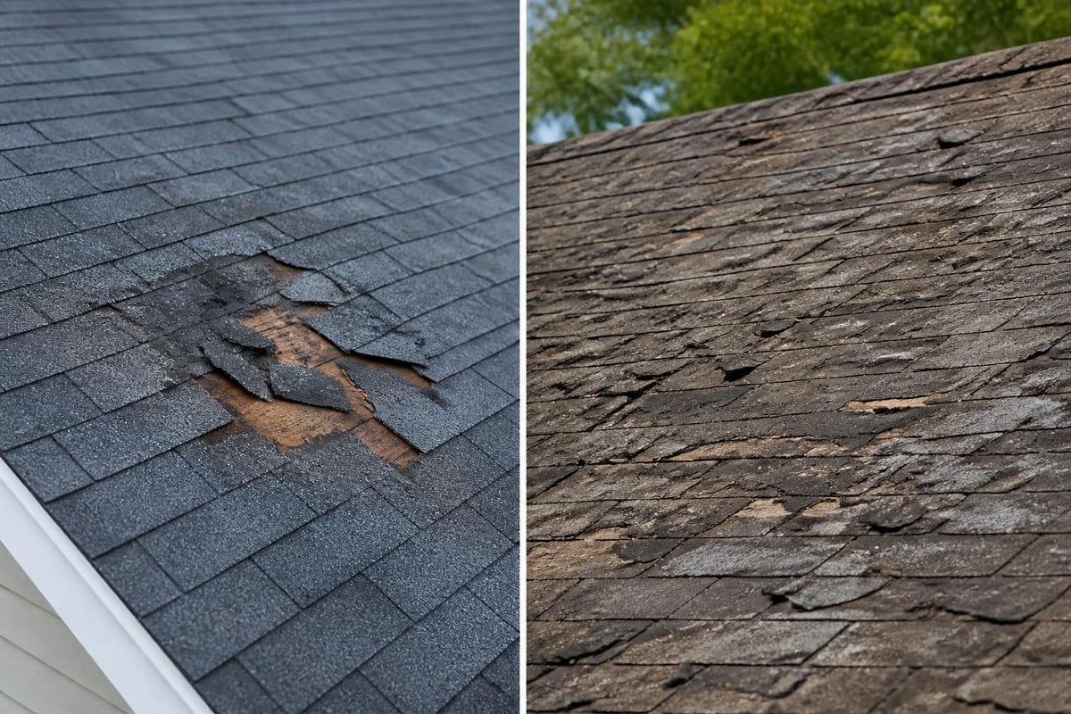 Localized versus widespread roof damage