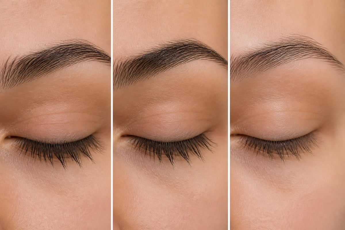 Lash Brow Services: Complete Guide for 2026 2 Eyelash and eyebrow growth cycle phases