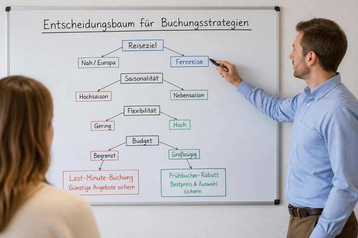 Last Minute vs Frühbucher Strategien