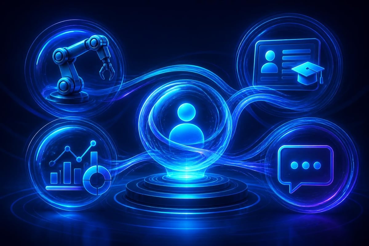 AI employee experience components