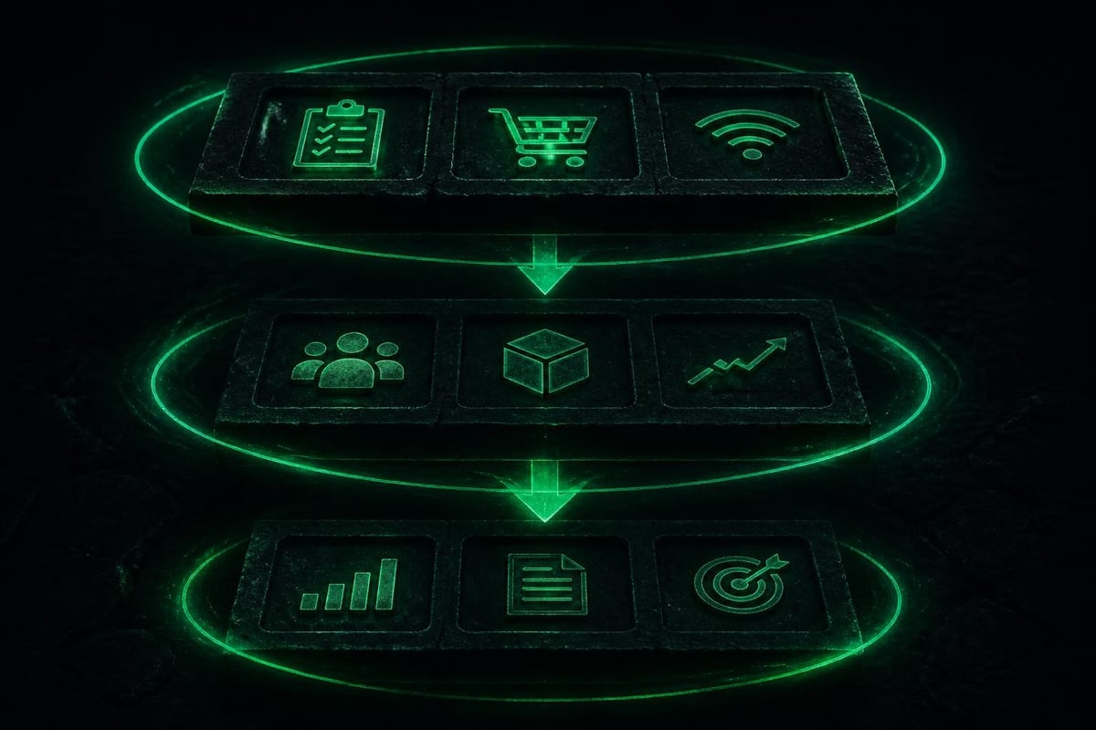 Consumer intelligence workflow layers