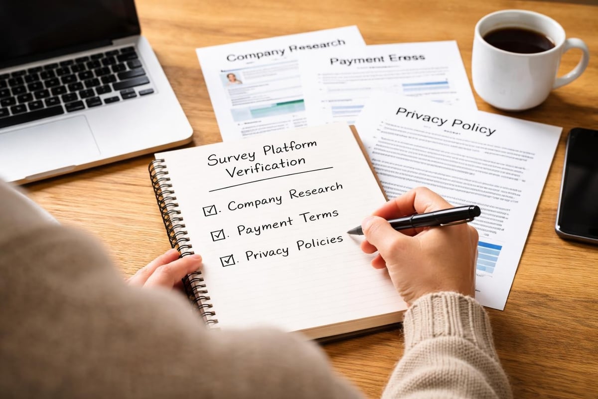 Survey security checklist