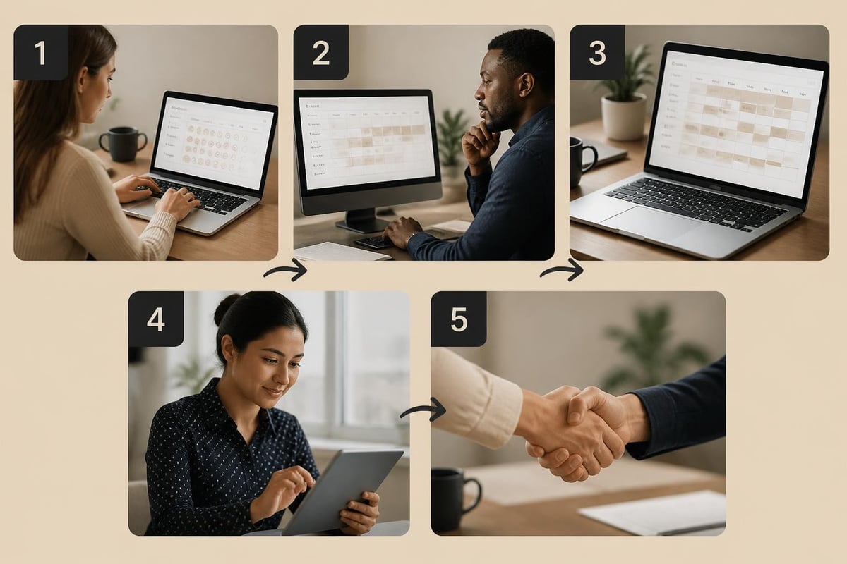 Employee scheduling workflow