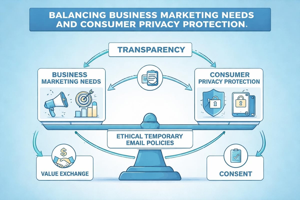 Email privacy balance