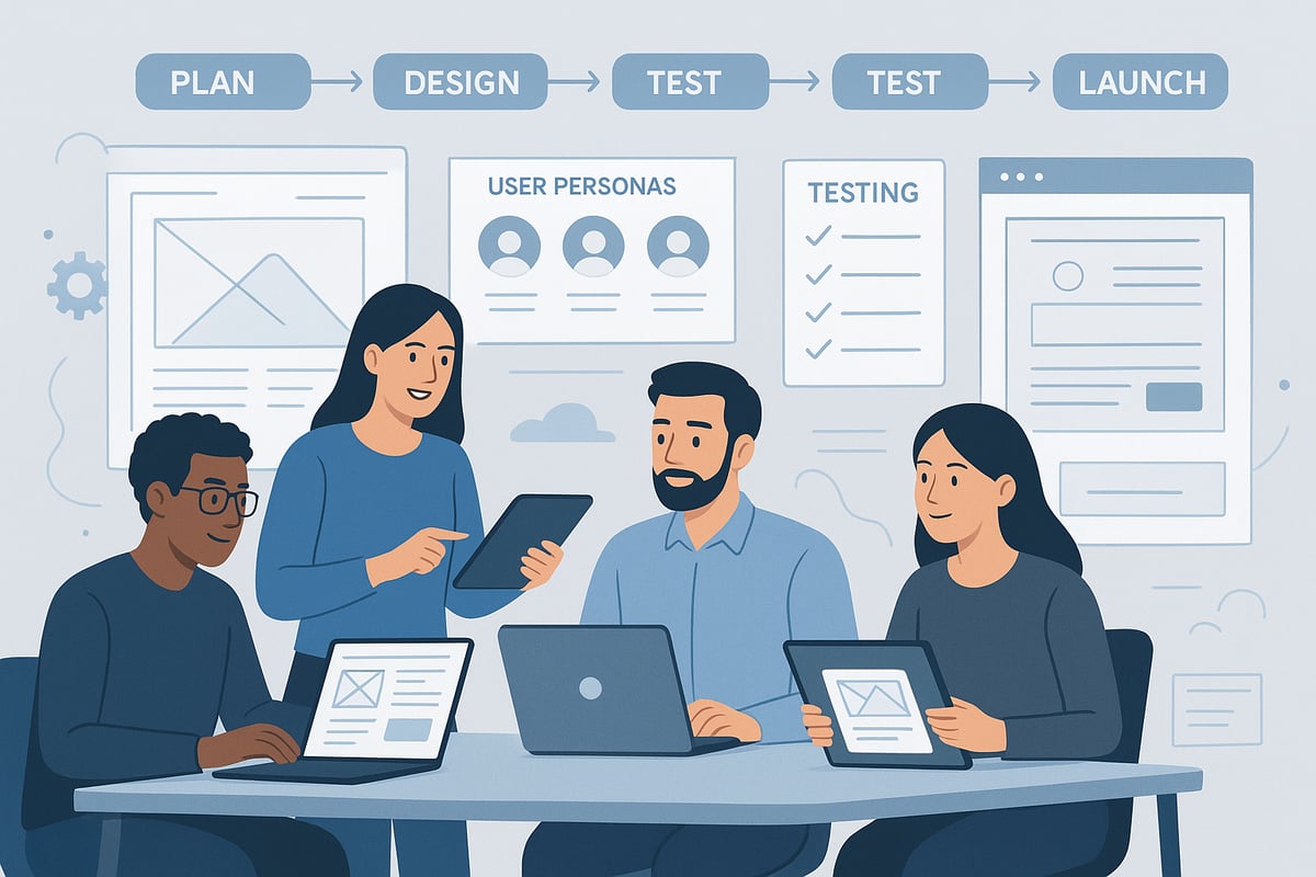 Step-by-Step Website Development Process: From Planning to Launch