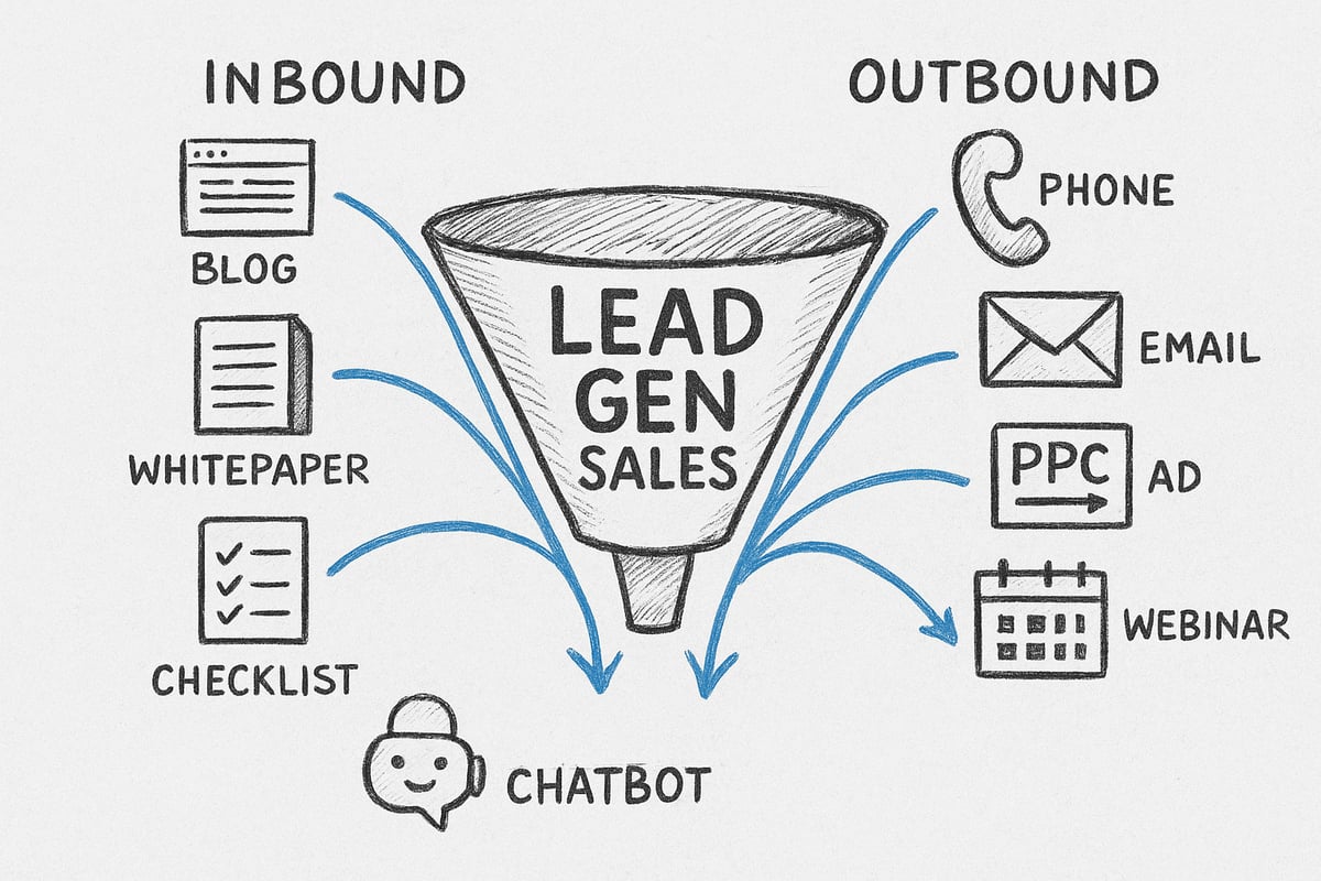 Inbound and Outbound Lead Generation Strategies