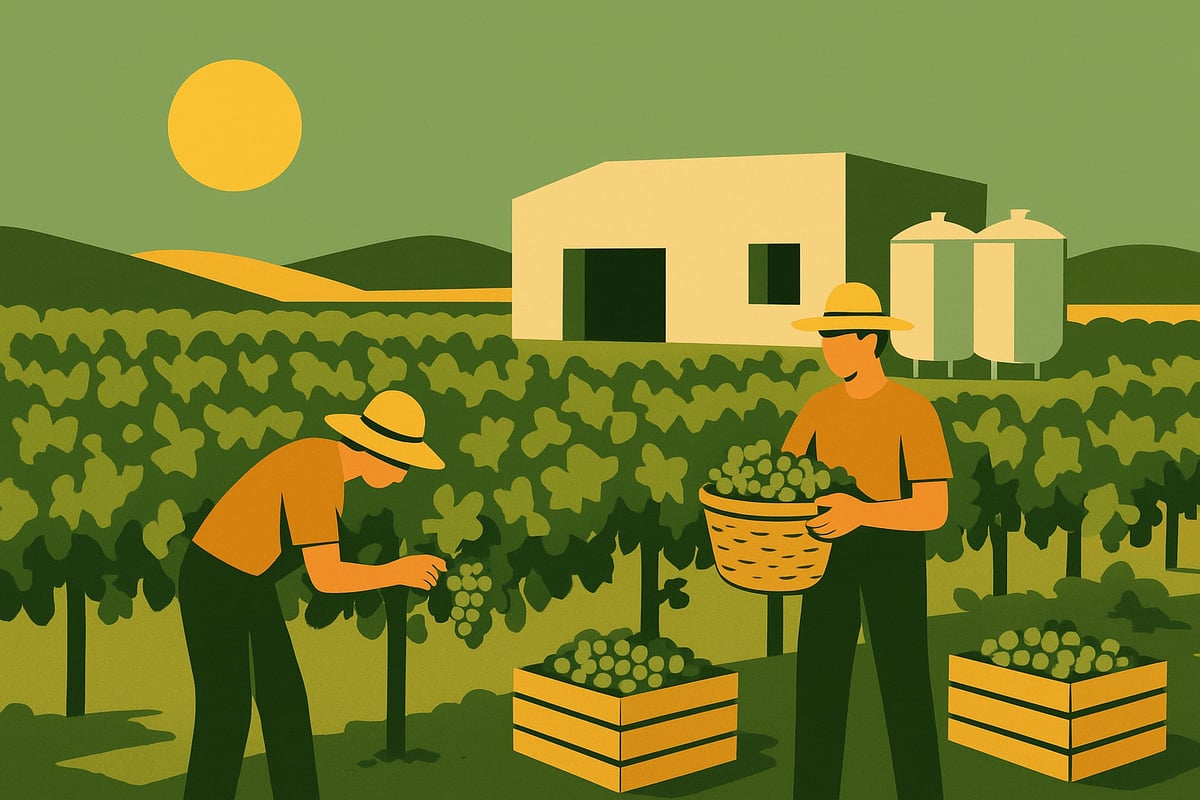 Produzione e Vinificazione del Menade Sauvignon Blanc