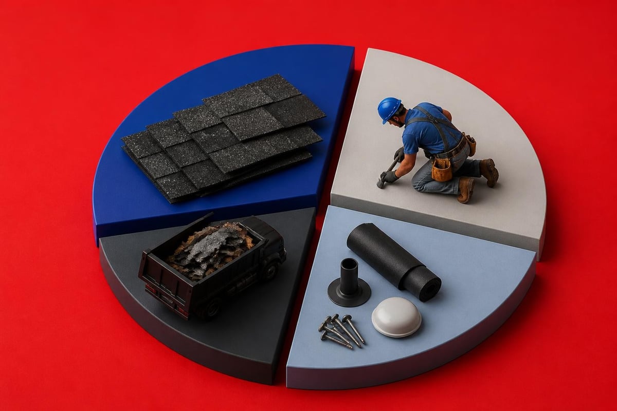 Roofing cost breakdown