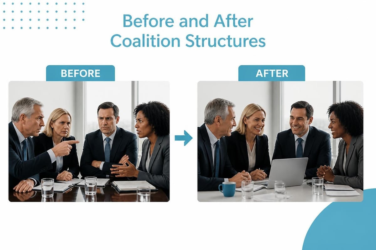 Federal agency coalition mapping