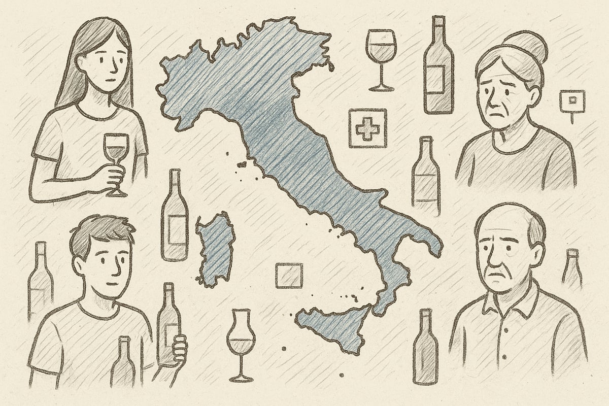 Alcolismo in Italia: Dati, Tendenze e Impatto Sociale