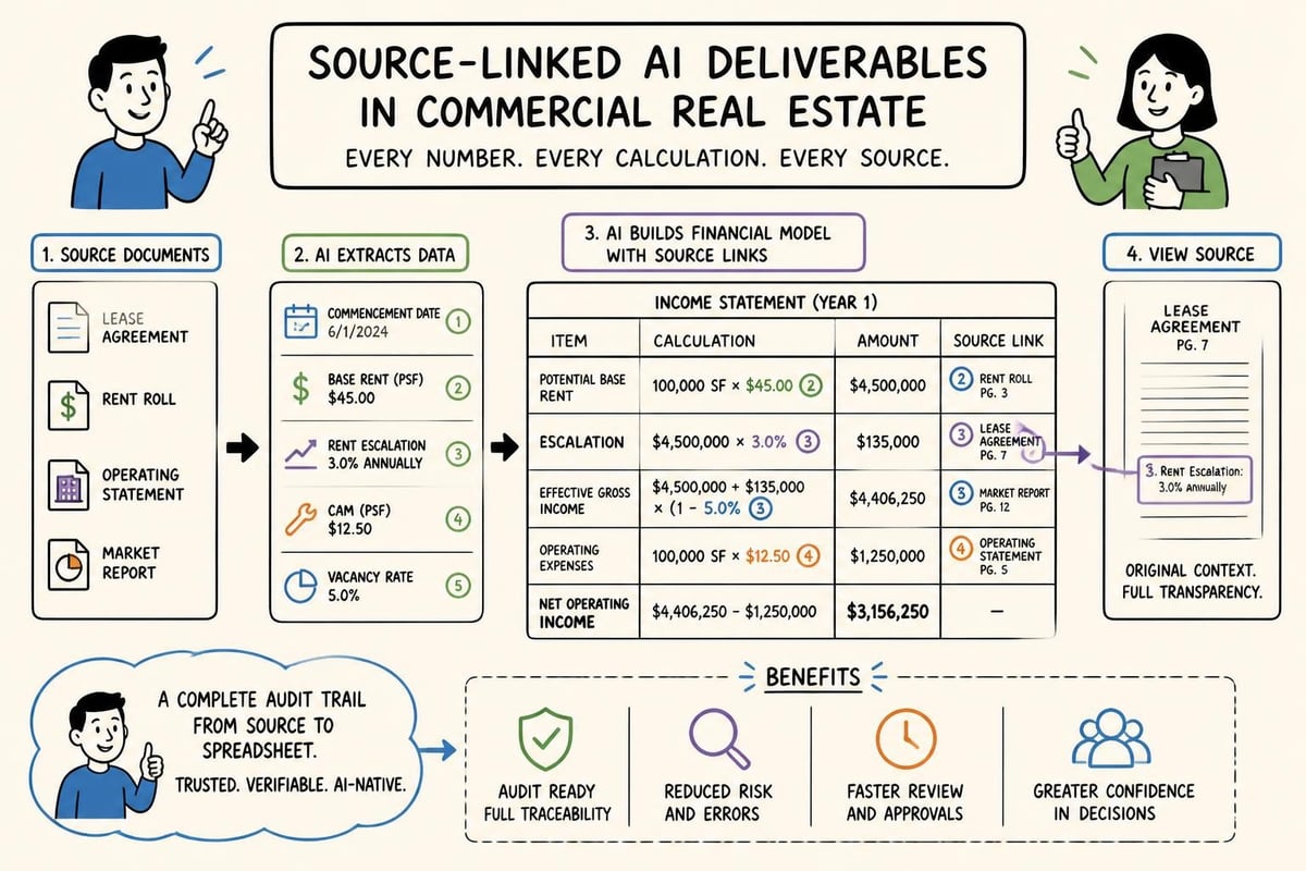 Verifiable AI outputs