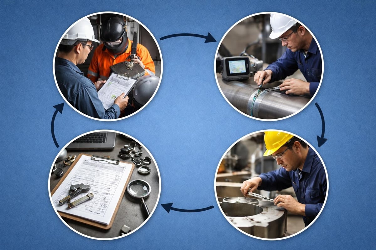 Quality assurance in industrial services