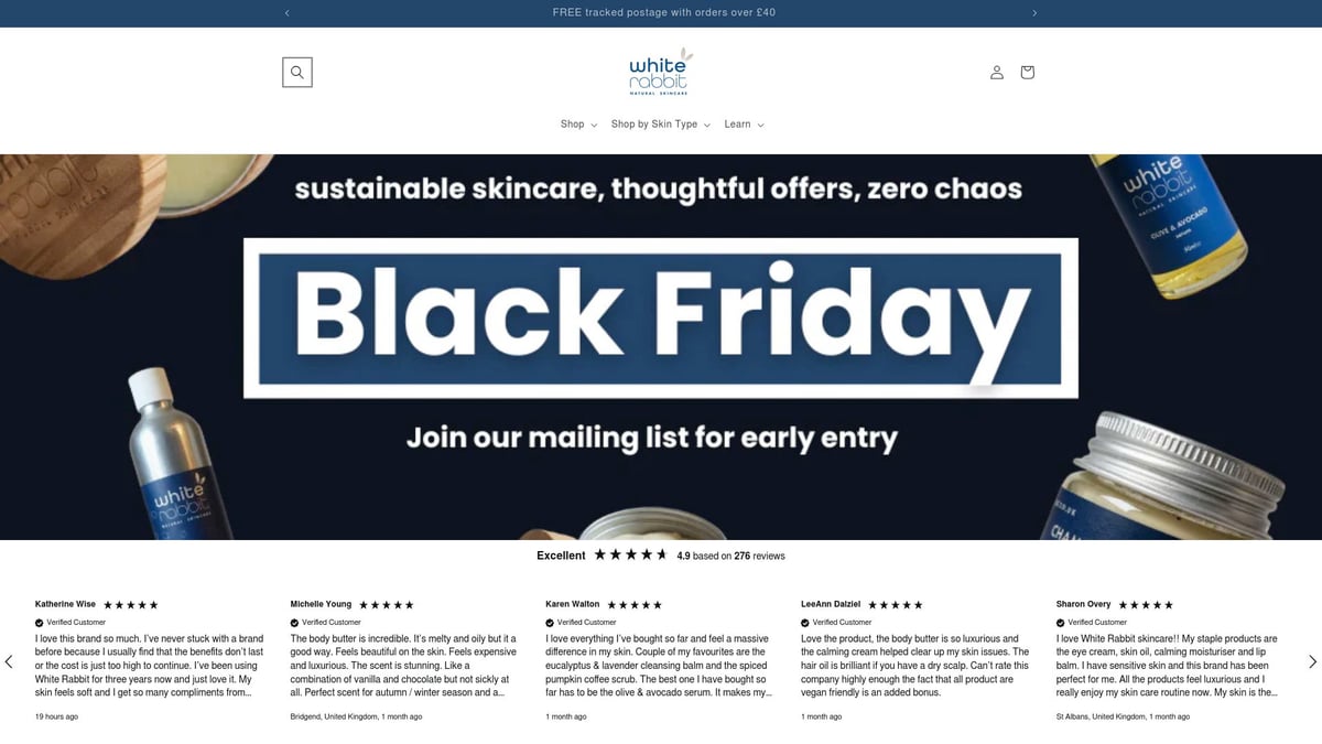 9 Essential Vegan Face Lotions for Glowing Skin in 2025 - White Rabbit Skincare Coconut & Rosehip Calming Cream