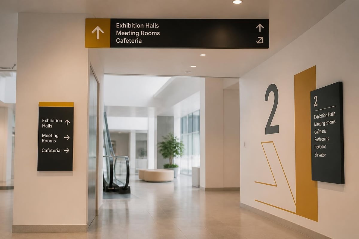 Wayfinding system components