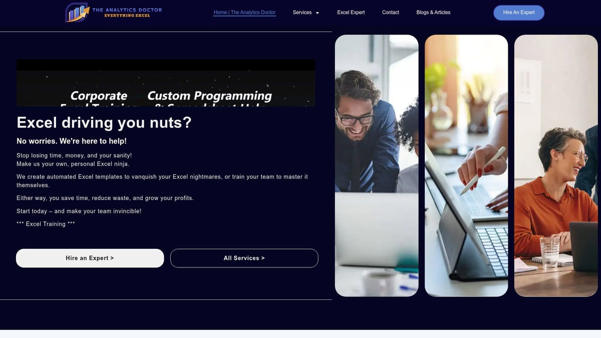 Spreadsheet Programming Guide for Beginners (2025) - Get Expert Spreadsheet Help from The Analytics Doctor