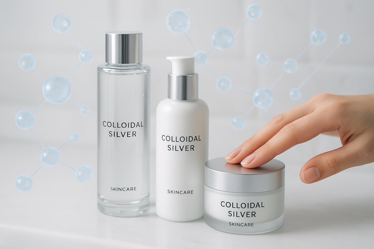 コロイダルシルバーのスキンケア効果とメリット