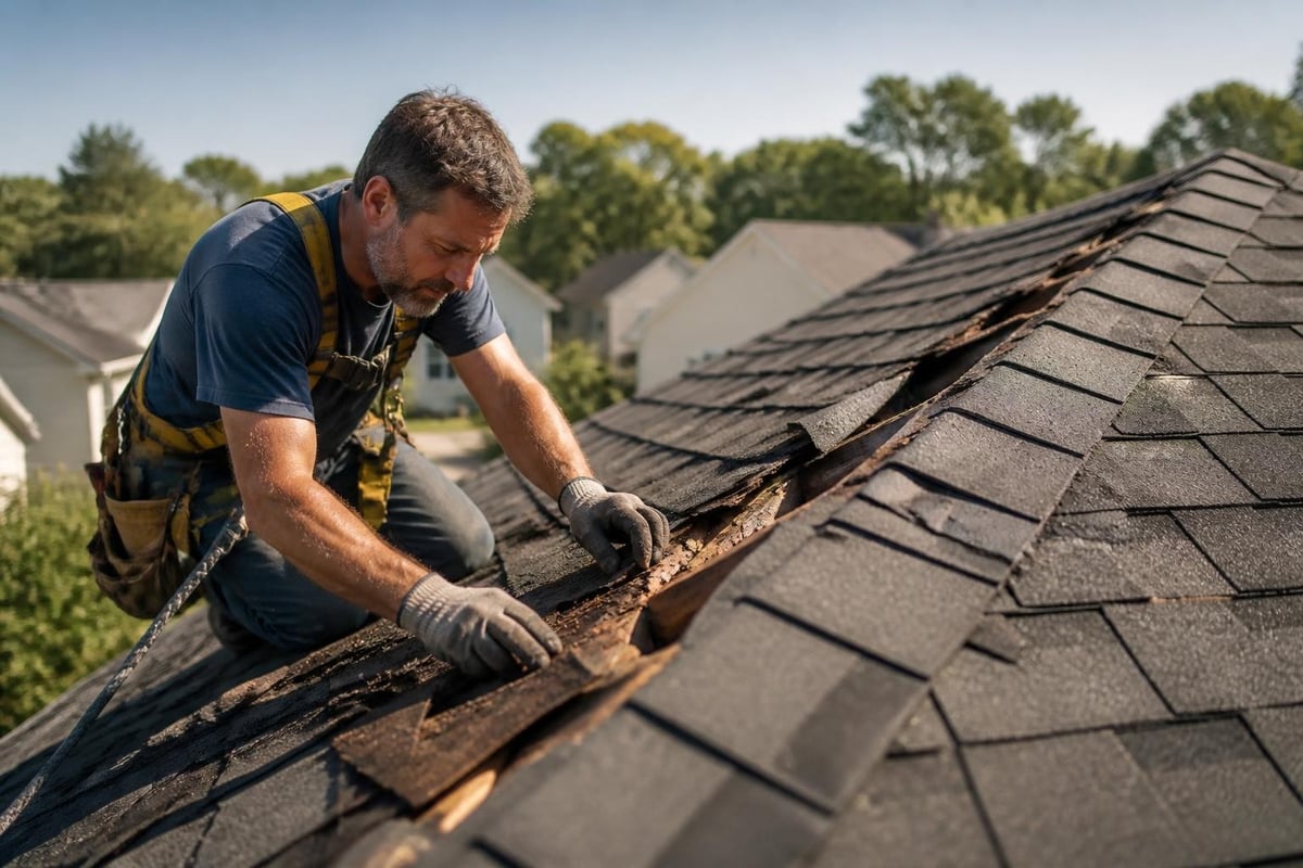 Roof age timeline