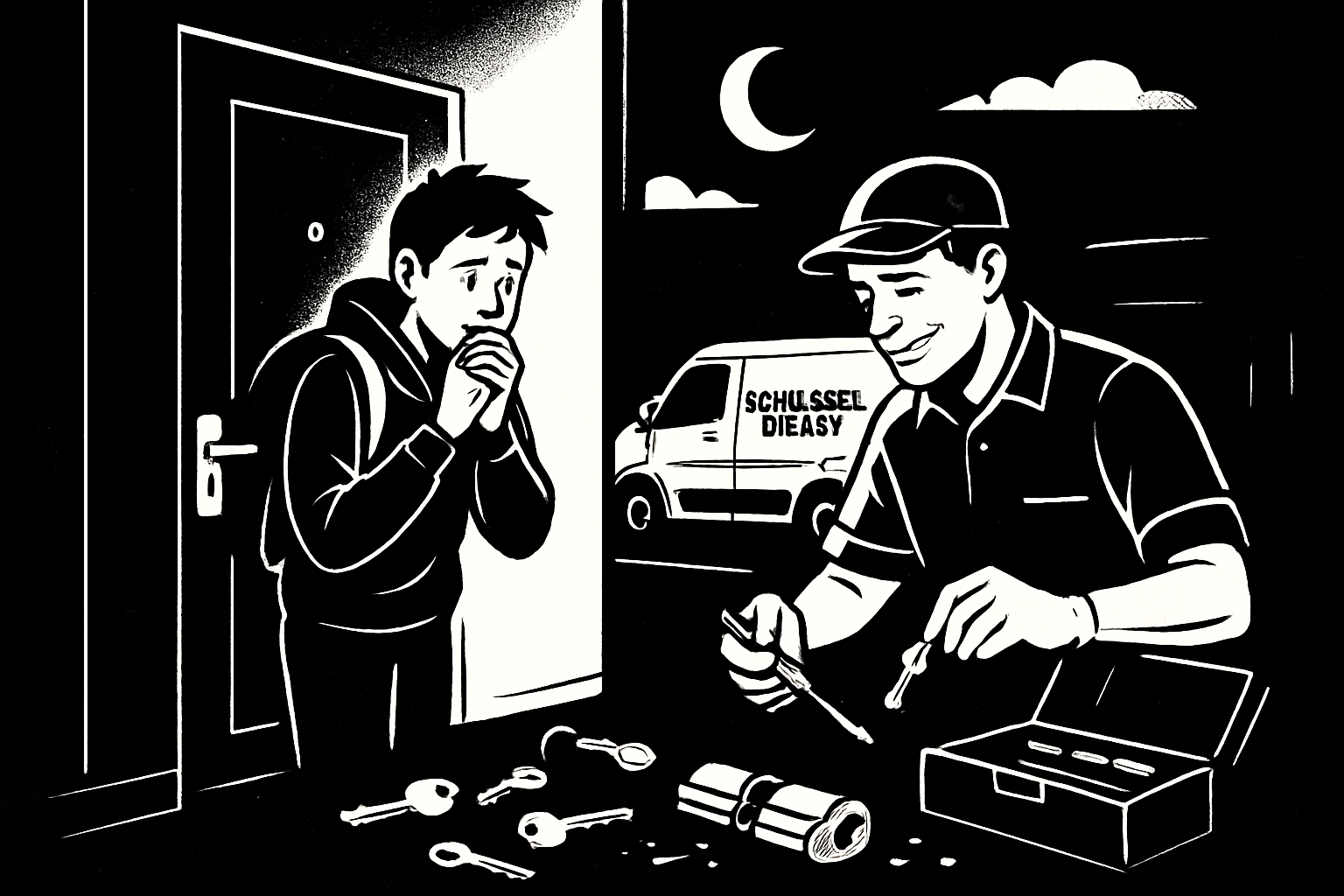 Die häufigsten Gründe für den Schlüsseldienst-Einsatz