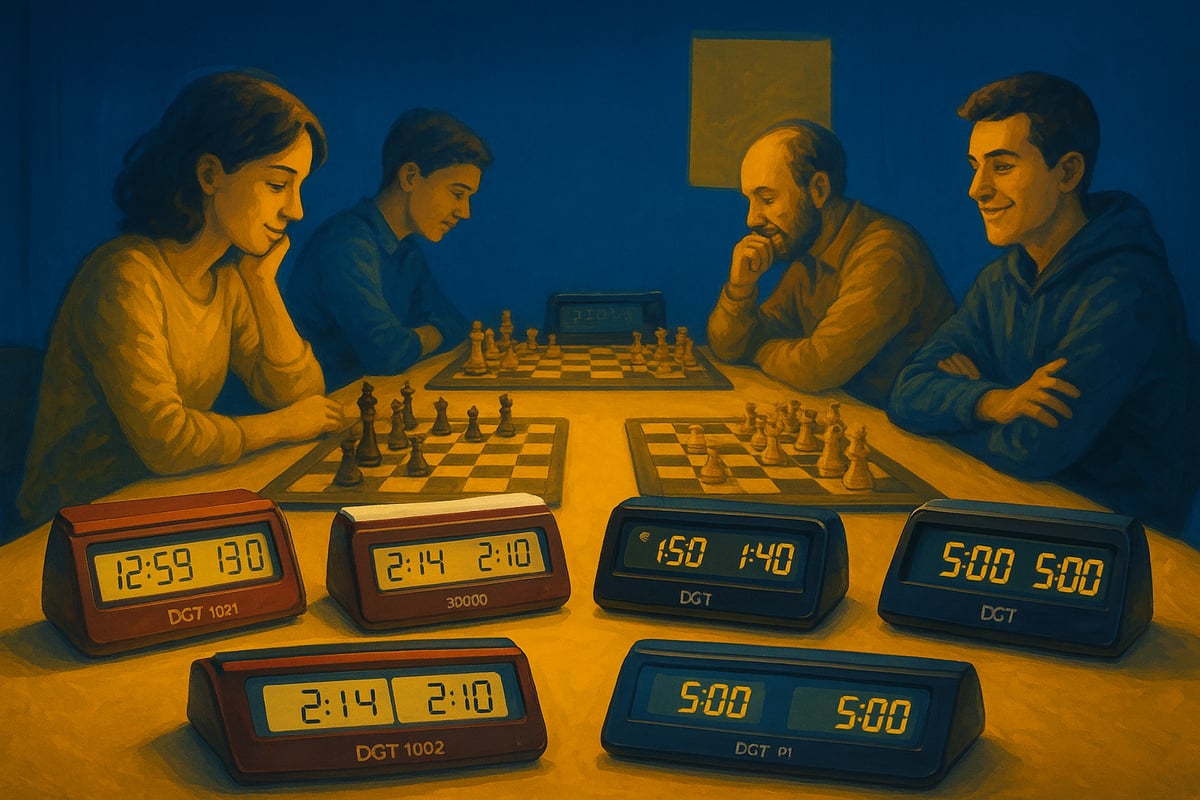 Understanding DGT Chess Clocks: Models and Key Features