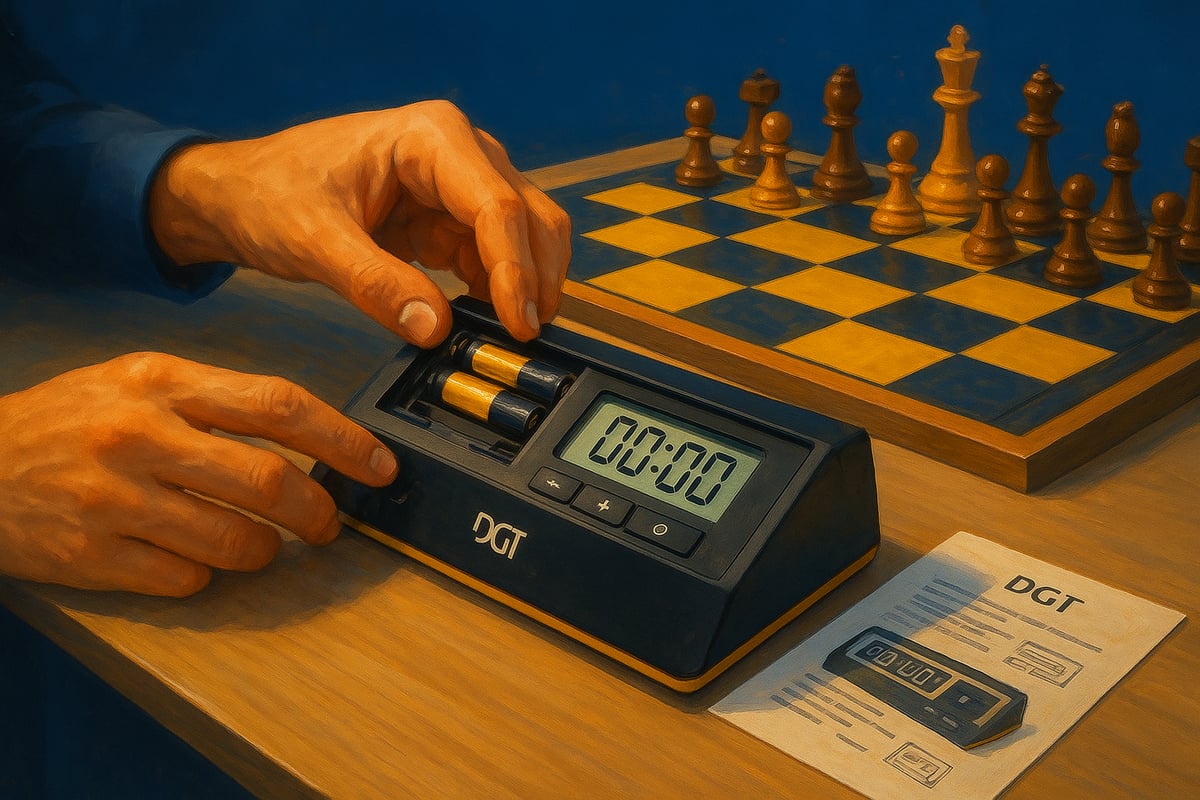 Step-by-Step Guide: Setting Up Your DGT Chess Clock
