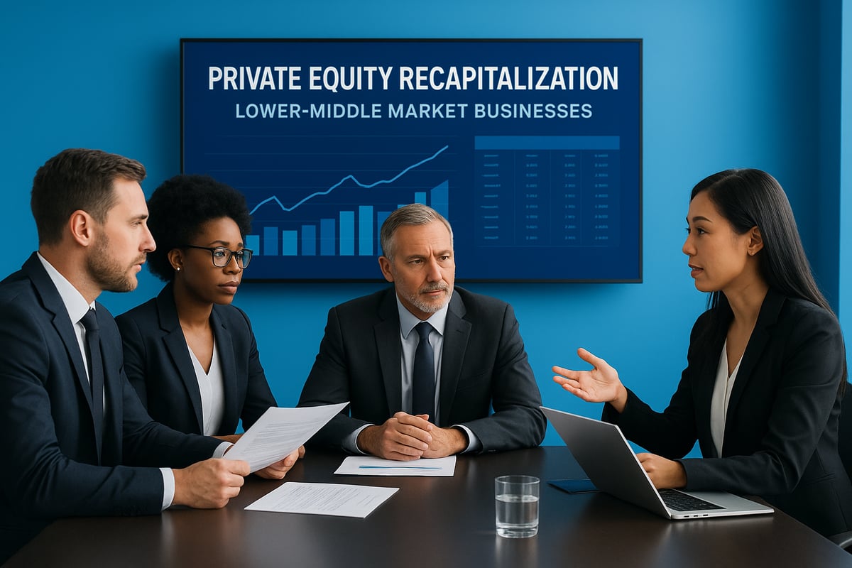 The Private Equity Recapitalization Process: Step-by-Step for 2026