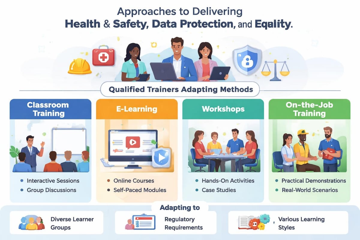 Compliance training delivery methods