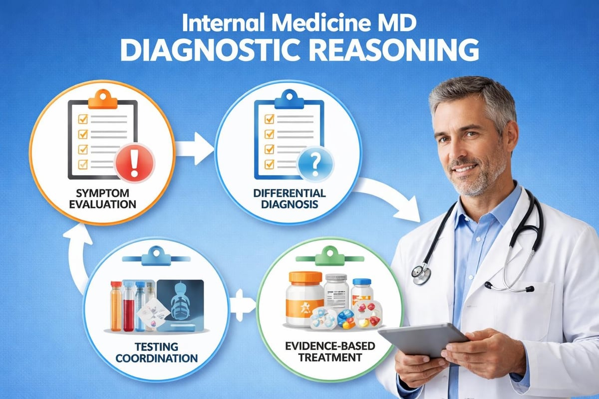 Internal medicine diagnostic approach