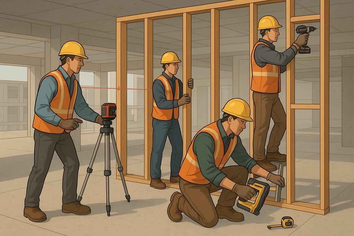 Step-by-Step Guide to Timber Stud Framing Construction