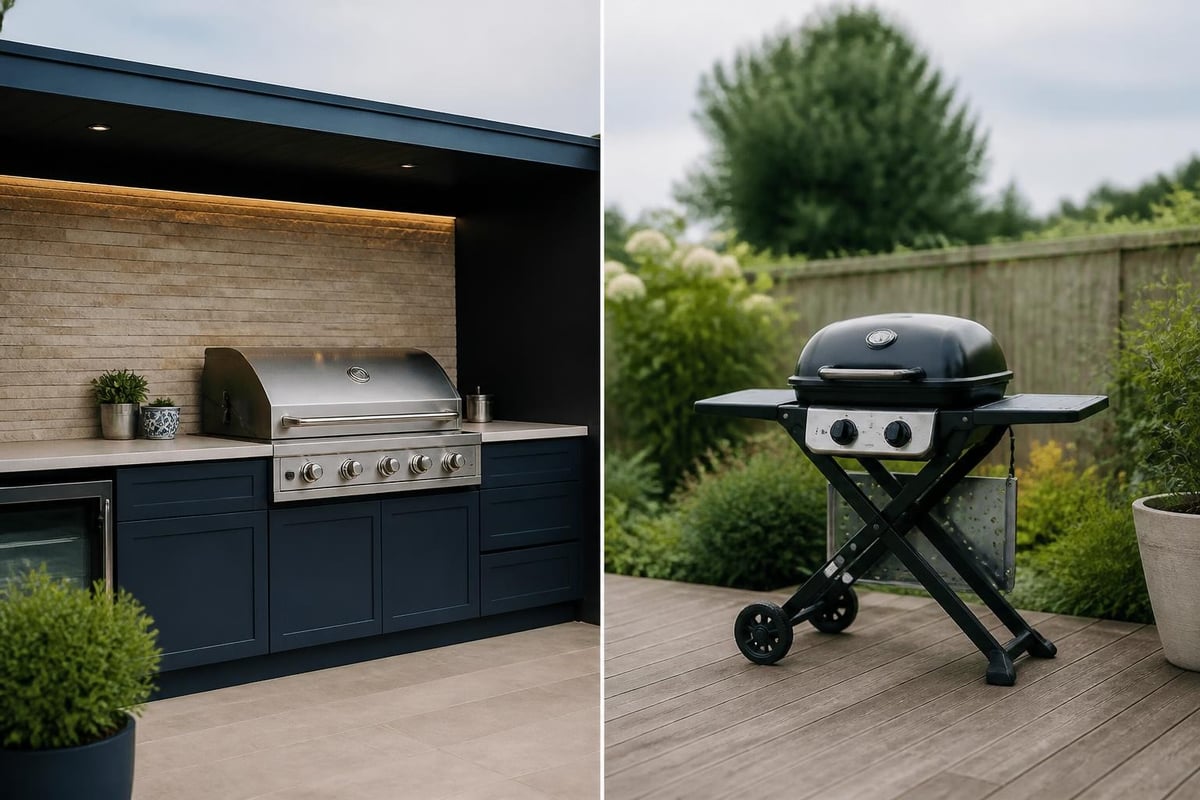 Built-in BBQ benefits
