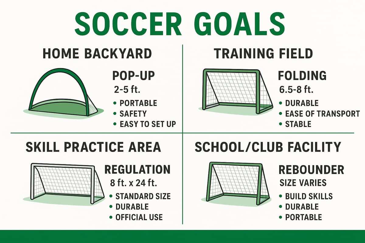How to Match a Soccer Goal to Your Needs