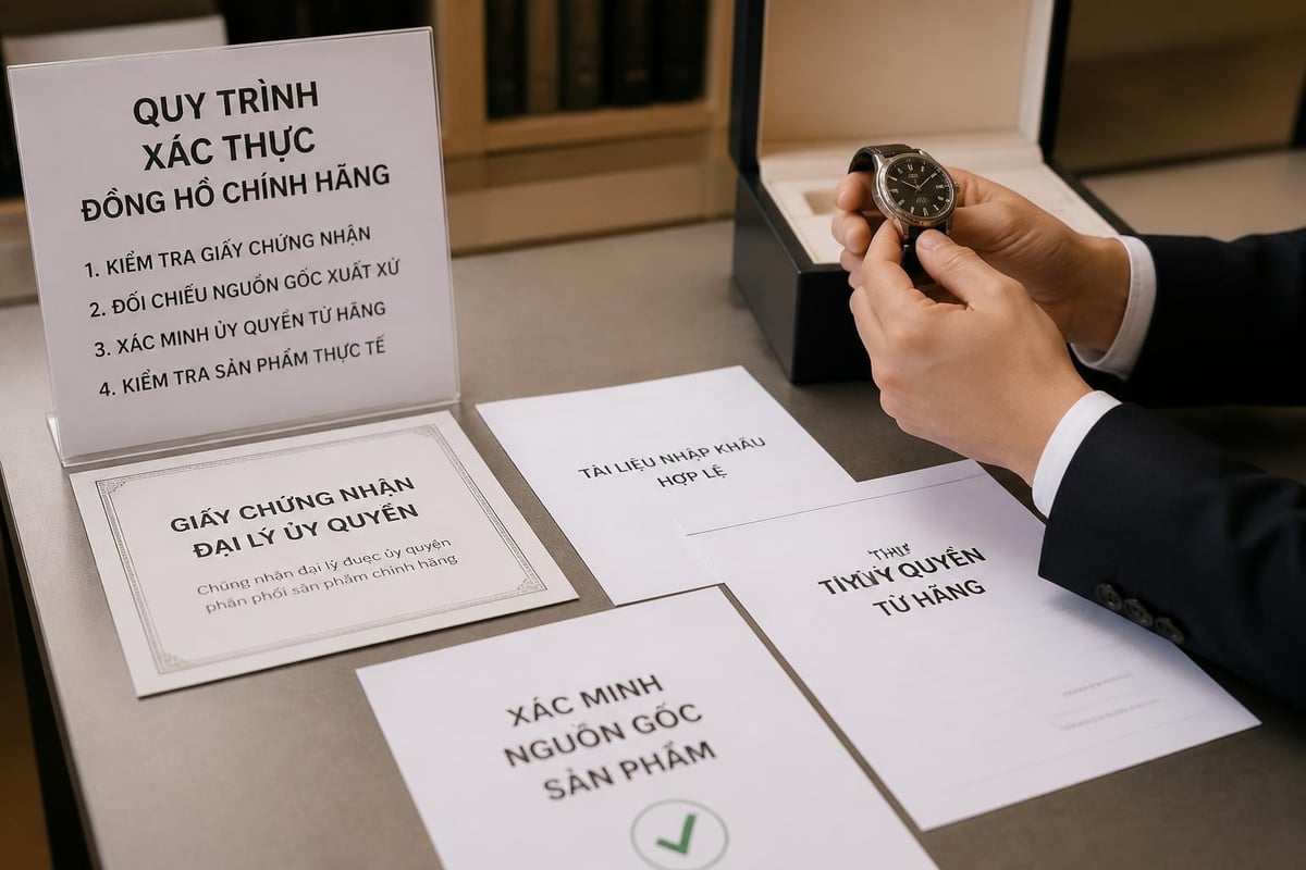 Xác thực nguồn gốc đồng hồ
