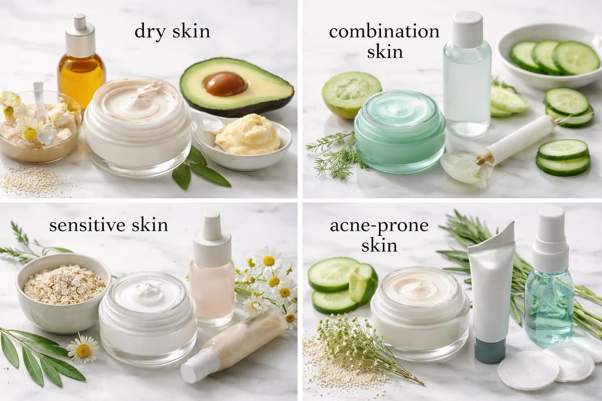 Skincare routine adaptation