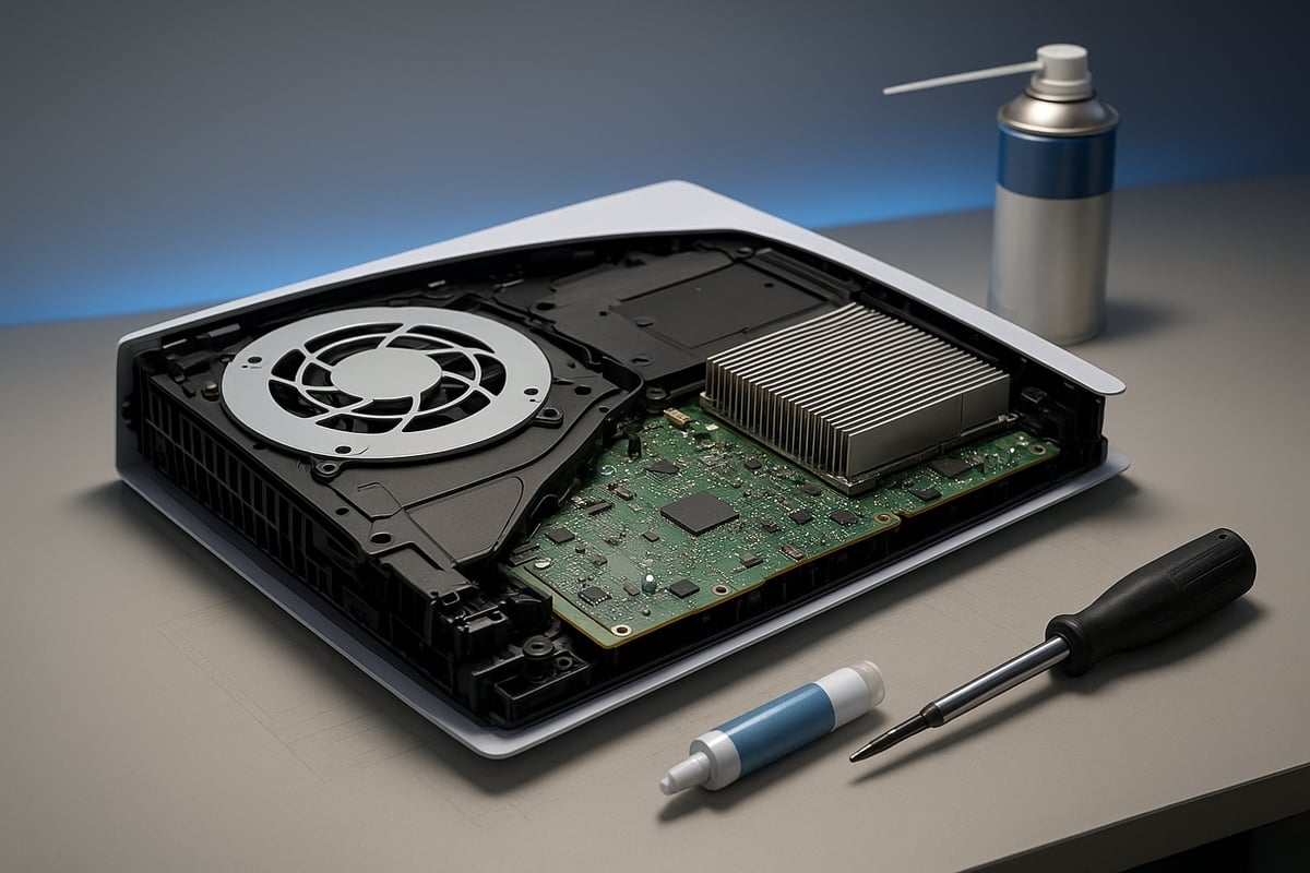 Step-by-Step PS5 Overheating Repair Guide