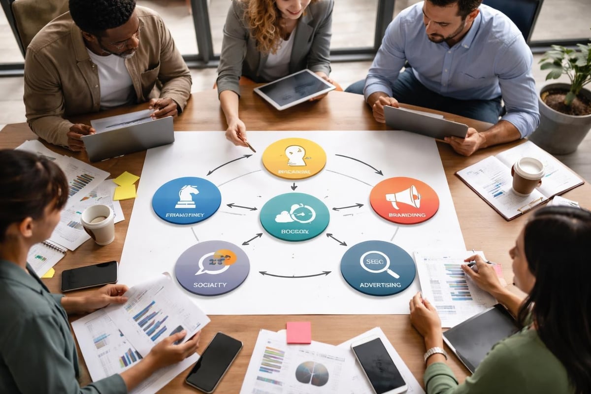 Marketingbureau struktur
