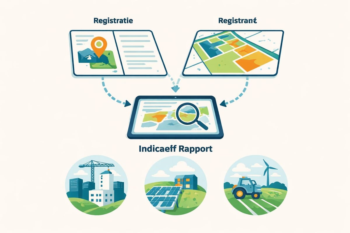 Kadastrale informatie doorstroom