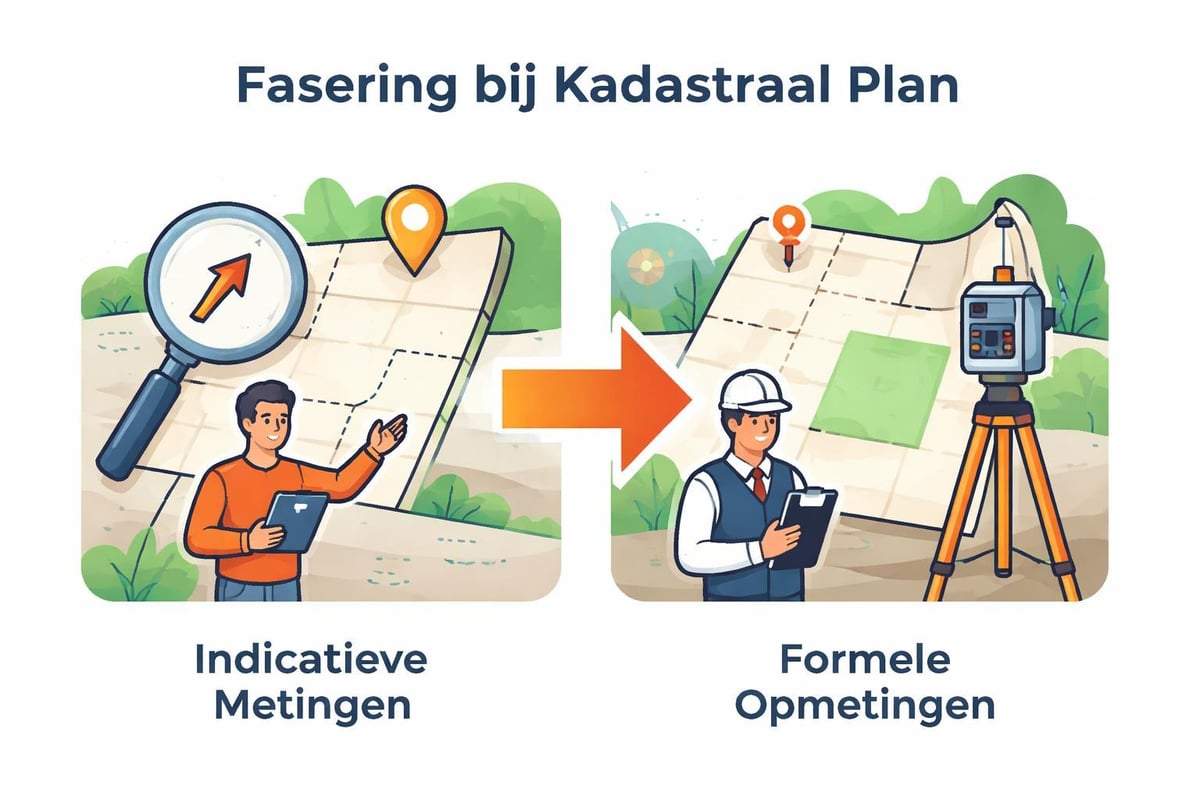 Fasering van perceelonderzoek