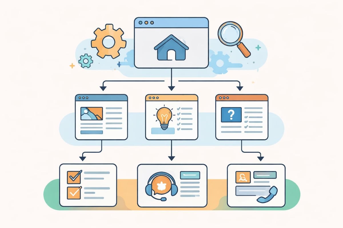 Content-Strategie-Pyramide für Dienstleister